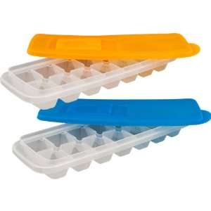  Set of 2 Ice Cube Trays with Lids by Chef BuddyT 
