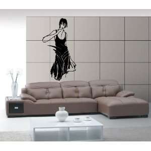  Fashion Model Woman Designer Clothing Boutique Wall Mural 