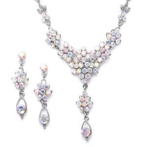   is for 5 sets of mariell s special occasion necklace and earrings set