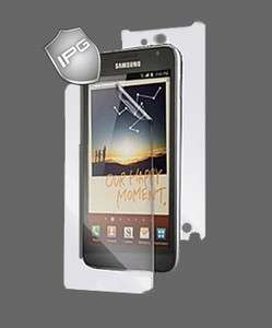 IPG Samsung GALAXY Note AT&T Invisible Cover Shield FULL BODY Case 