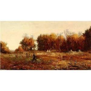  FRAMED oil paintings   Jervis McEntee   24 x 12 inches 