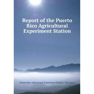   Station Mayaguez Puerto Rico Agricultural Experiment Station Books