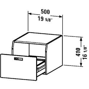  OT254101818 White Matt Onto Onto Cabinet Only 19 5/8 W x 16 1/8 