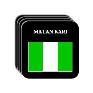  Nigeria   MATAN KARI Set of 4 Mini Mousepad Coasters 