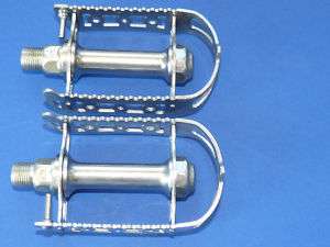NOS Lyotard french threaded quill pedals 14 x 1.25tpi  
