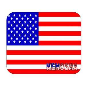  US Flag   Kenosha, Wisconsin (WI) Mouse Pad Everything 
