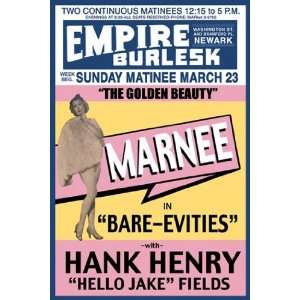  Marnee in Bare Evities   Poster (12x18)