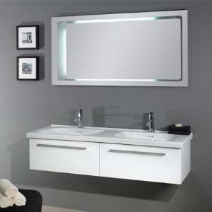  Iotti FL2 Horizontal Mirror with Dual Sink Vanity Set FL2 
