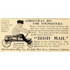 1906 Ad Irish Mail Exercise Children Hill Standard Toy 
