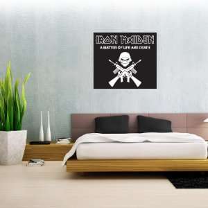  Iron Maiden Wall Decal 25 x 20 