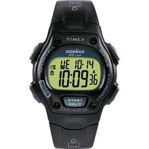  Timex   Ironman Triathlon, Black, 30 Lap Sports 