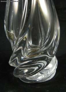 St. Louis Crystal Bud Vase 7 1/2 Inches  