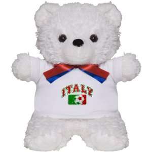   Bear White Italy Italian Soccer Grunge   Italian Flag 