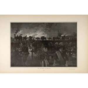  1898 Spanish American War Malolos Army Marching Advance 