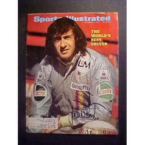 Jackie Stewart Autographed September 6, 1971 Sports Illustrated 