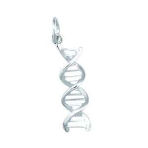  Sterling Silver DNA Charm Arts, Crafts & Sewing