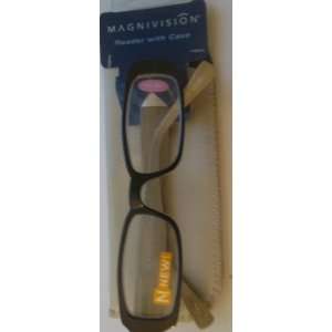  Magnivision Reader Glasses w/ Case 
