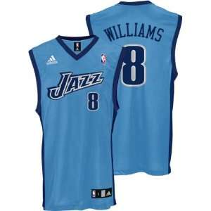 Men`s Utah Jazz Deron Williams #8 Replica Alternate Jersey 