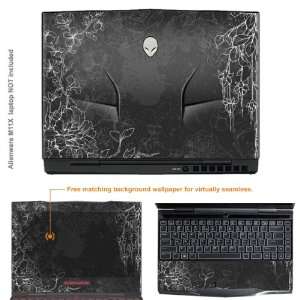   Sticker (Matte finish) for Alienware M11X case cover Matte_M11x 441