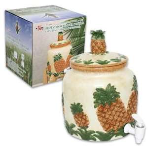  Ceramic Pineapple Water Jar Case Pack 4