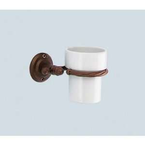 Gedy IB10 29 Wall Mounted Pottery Toothbrush Holder With Moka Mounting 