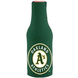  MLB Oakland Athletics Green Neoprene Bottle Coozie Sports 