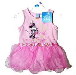 NWT Disney Minnie Mouse Dance Ballet Leotard 12M 3T  