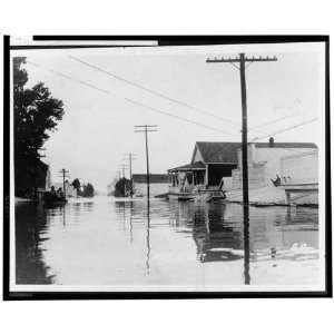  Main Street, Louisiana floods, 1927.