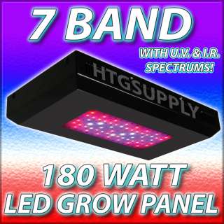 New 2012 180w LED GROW LIGHT Flowering w 3W LEDs 3 watt Chip UV IR 