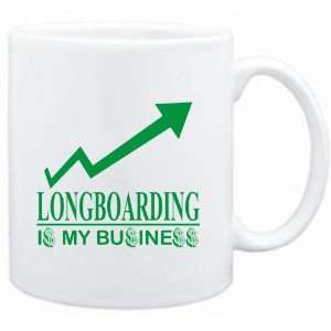 Mug White  Longboarding  IS MY BUSINESS  Sports  