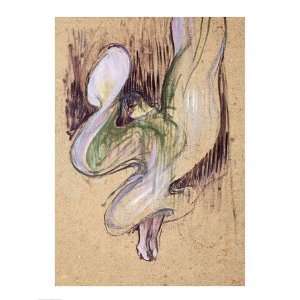  Study for Loie Fuller   Poster by Henri de Toulouse 