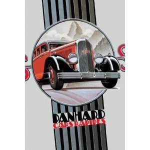  Panhard   Cars Rapides   Poster (12x18)