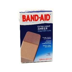  4 Pack Special J&J Band Aid X/Large 10 Count [Health and 