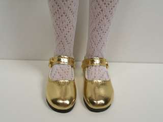 GOLD Metallic Doll Shoes For Lark Raven Wren♥  