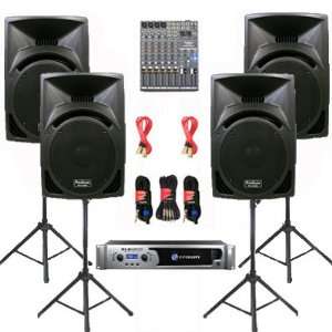   , Stands and Cables DJ Set New CROWNPP1010SET9 Musical Instruments
