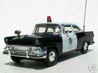 LAPD 1956 FORD TUDOR SEDAN POLICE CHIEFS PATROL CAR   FIRST GEAR 