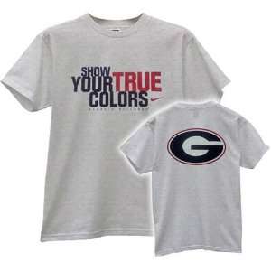  Nike Georgia Bulldogs Ash Home or Away T shirt Sports 