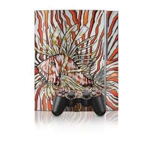  Lionfish Design Protector Skin Decal Sticker for PS3 