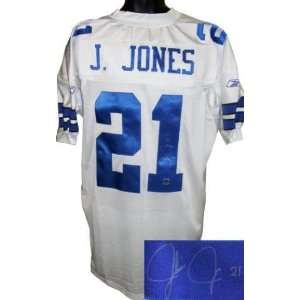 Julius Jones Autographed Uniform   Authentic   Autographed NFL Jerseys