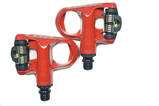NEW 2012 LOOK KEO CLASSIC Road Cycling Pedals with Gray Cleats RED 