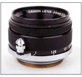 Rare All Black Paint Set* Canon Model L1 RF+35mm f/1.8+Case *Leica 
