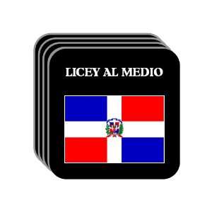 Dominican Republic   LICEY AL MEDIO Set of 4 Mini Mousepad Coasters