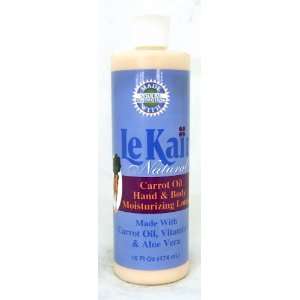  Le Kair Natural Carrot Oil Hand & Body Moisturizing Lotion 