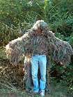Synthetic Lightweight Stalker Ghillie Poncho All Colors