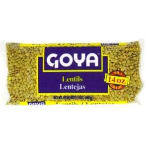 Goya Lentils 4 Lb   Lentejas Grocery & Gourmet Food