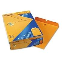 100 Kraft Clasp Mail Office Envelopes 12 x 15 1/2 15.5  