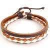 Ethnic Tibet Hemp Leather Tribal Wrist Cuff Bracelet 8A  