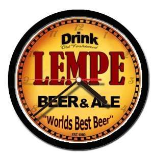  LEMPE beer and ale cerveza wall clock 