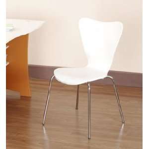  Legare Bent Plywood Chair   White