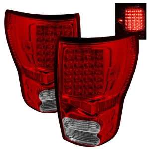  Spyder Auto ALT ON TTU07 LED RC Toyota Tundra Red/Clear 